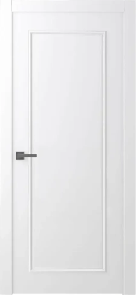 Lygios dažytos MDF durys Lamira 1, minimalistinis stilius be dekoro.